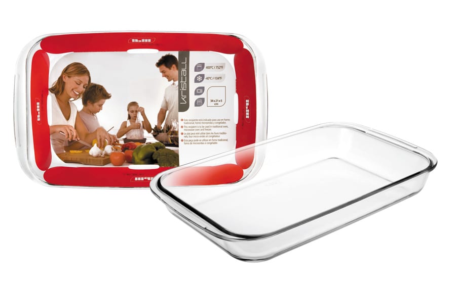 fuente para horno rectangular FUENTE PARA HORNO RECTANGULAR KRISTALL - Imagen 1