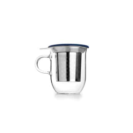 TAZA DE TE CON FILTRO Y TAPA (PACK 2 Unidades)